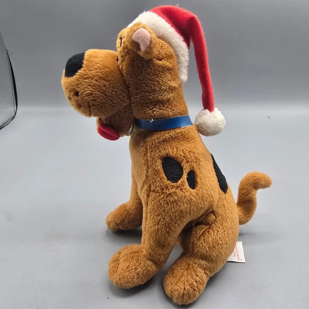 Ty Beanie Babies Scooby-Doo Christmas Santa Hat Plush Dog 2010 Hanna-Barbera